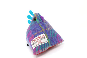 Harris Tweed Chicken Doorstop